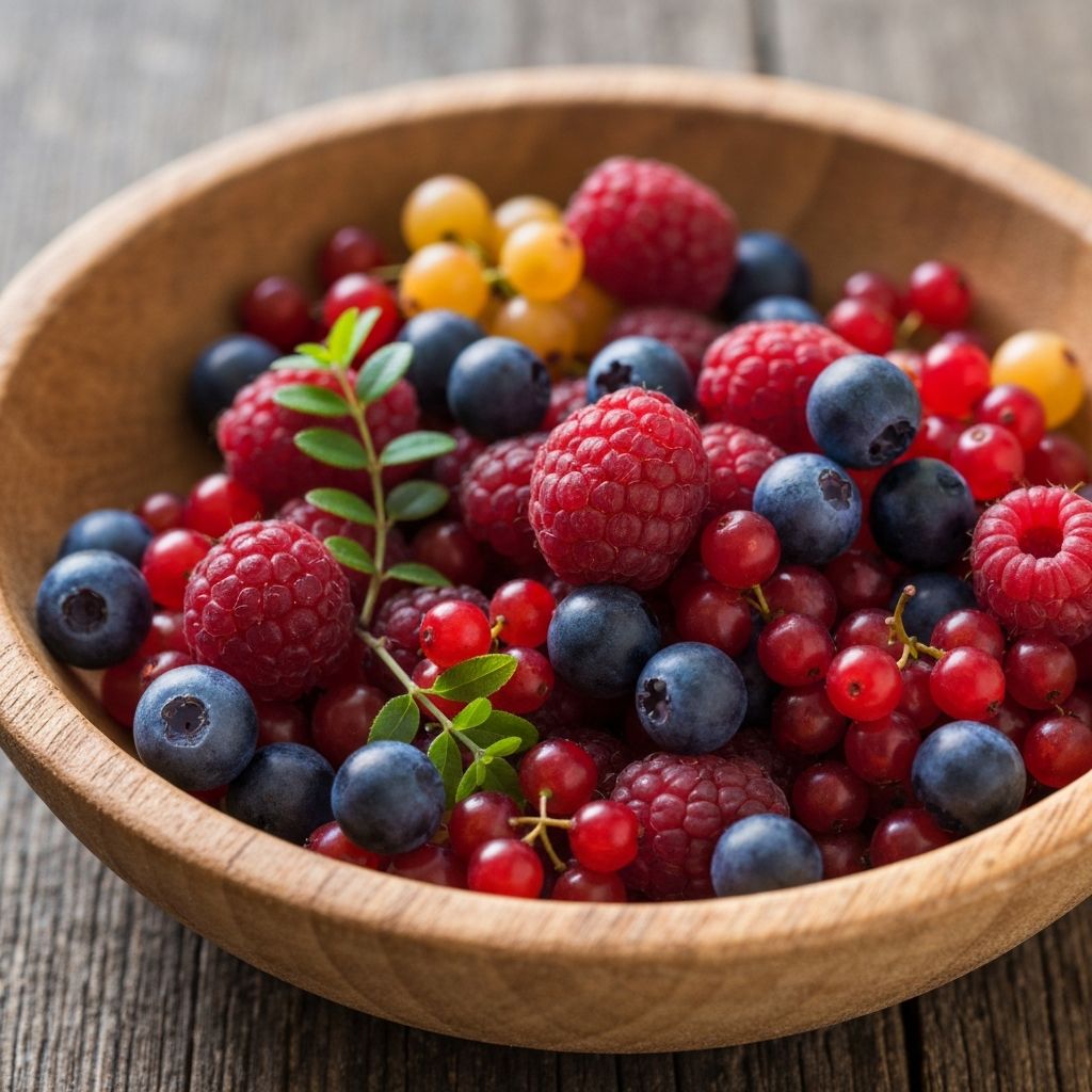 Alpine Beeren Ernährung